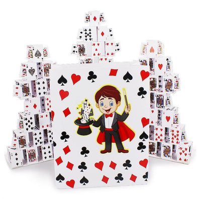 Card Castle From Empty Bag